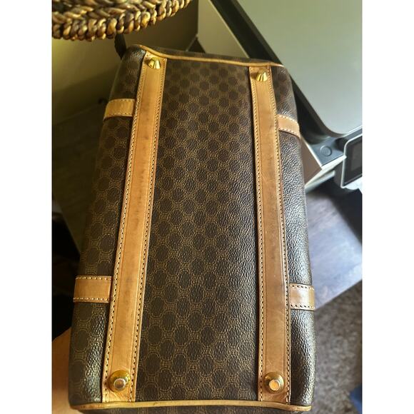 VINTAGE CELINE MACADAM BOSTON BAG M13 - Picture 8 of 10